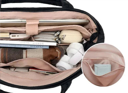Cloud Puffer Totetaske Letvægts Quiltet Skuldertaske