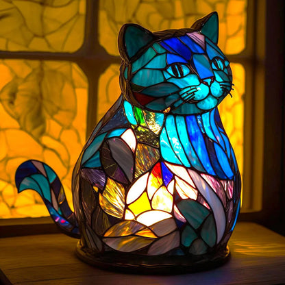 Håndlavet Bordlampe med Kunstnerisk Design og Stemningsbelysning