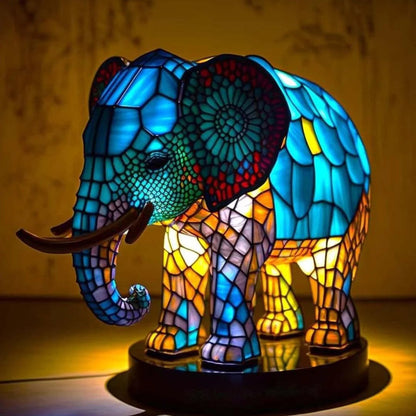 Håndlavet Bordlampe med Kunstnerisk Design og Stemningsbelysning