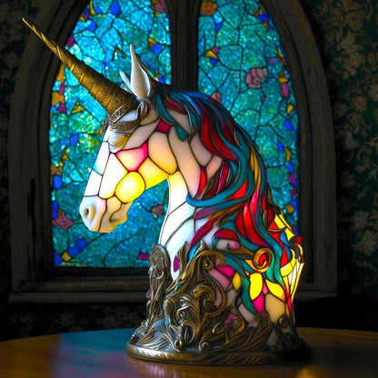 Håndlavet Bordlampe med Kunstnerisk Design og Stemningsbelysning