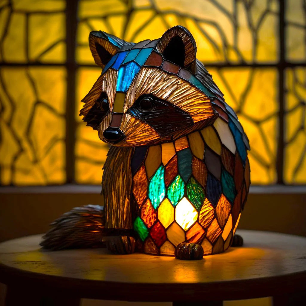 Håndlavet Bordlampe med Kunstnerisk Design og Stemningsbelysning