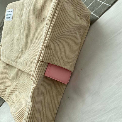 Cord canvas crossbody taske – stilfuld skuldertaske til hverdagsbrug