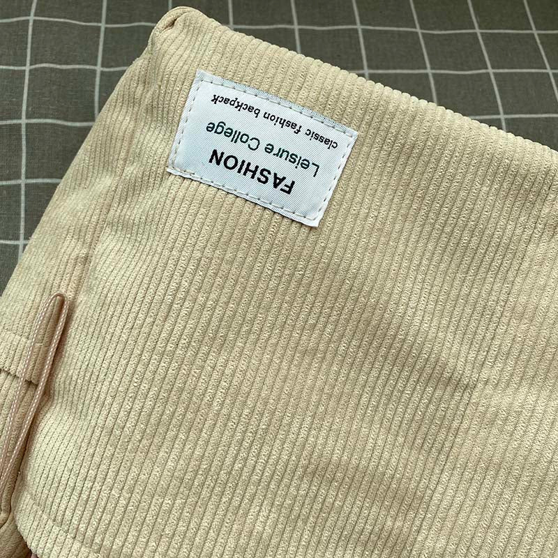 Cord canvas crossbody taske – stilfuld skuldertaske til hverdagsbrug