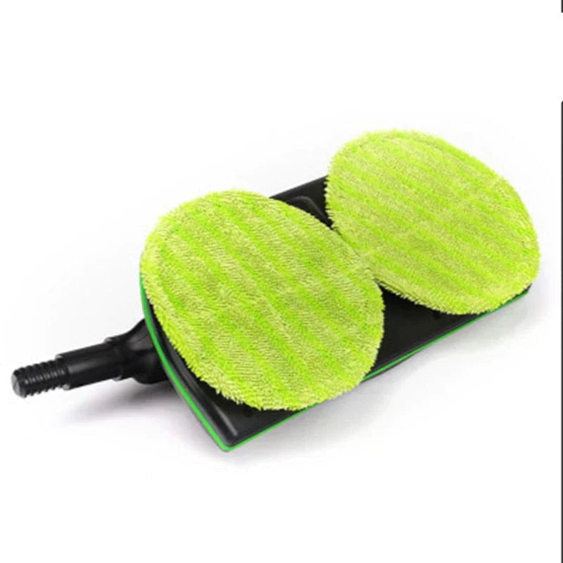 Ledningsfri Elektrisk Gulvmoppe med Genopladeligt Batteri og Dobbelt Roterende Moppehoveder