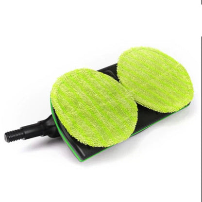 Ledningsfri Elektrisk Gulvmoppe med Genopladeligt Batteri og Dobbelt Roterende Moppehoveder