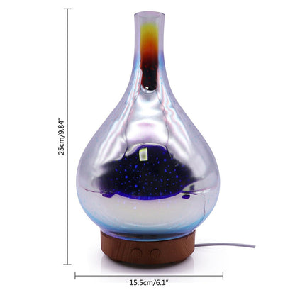 CosmicBreeze Aromaterapidiffuser med LED-Lys, Duftmist og Luftfugter
