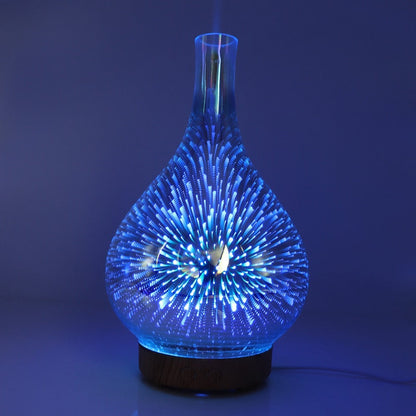 CosmicBreeze Aromaterapidiffuser med LED-Lys, Duftmist og Luftfugter
