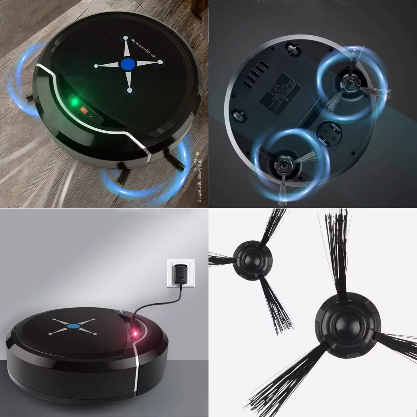 Cosmos Pro Robotstøvsuger med Moppefunktion, Smart Navigation og Selvlader
