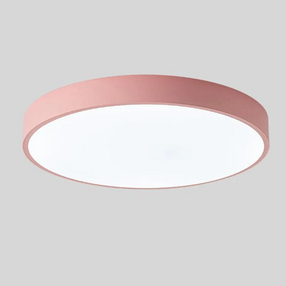 Delos Skandinavisk Loftlampe i Træ med Integreret LED-belysning
