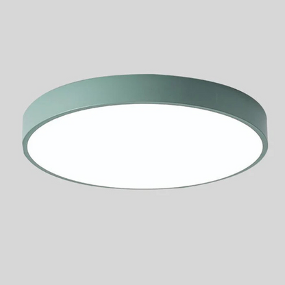 Delos Skandinavisk Loftlampe i Træ med Integreret LED-belysning