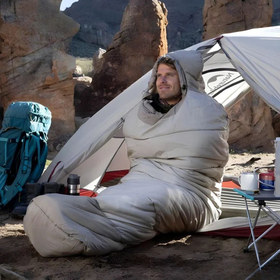 Premium Sovepose til -13°C – 4-Sæsons til Camping, Vandring og Trekking