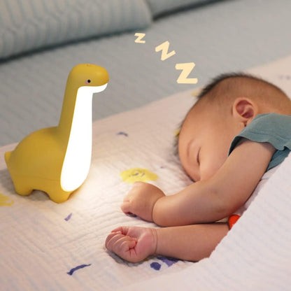DinoSnug Dinosaur Natlampe med Blødt LED-Lys til Børn