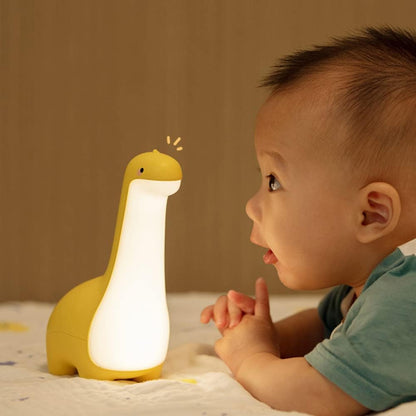 DinoSnug Dinosaur Natlampe med Blødt LED-Lys til Børn