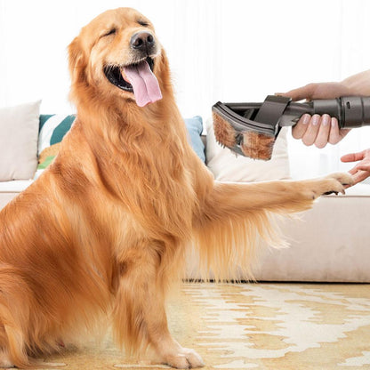 DogCatFri Støvsugerbørste til Pelspleje af Kæledyr