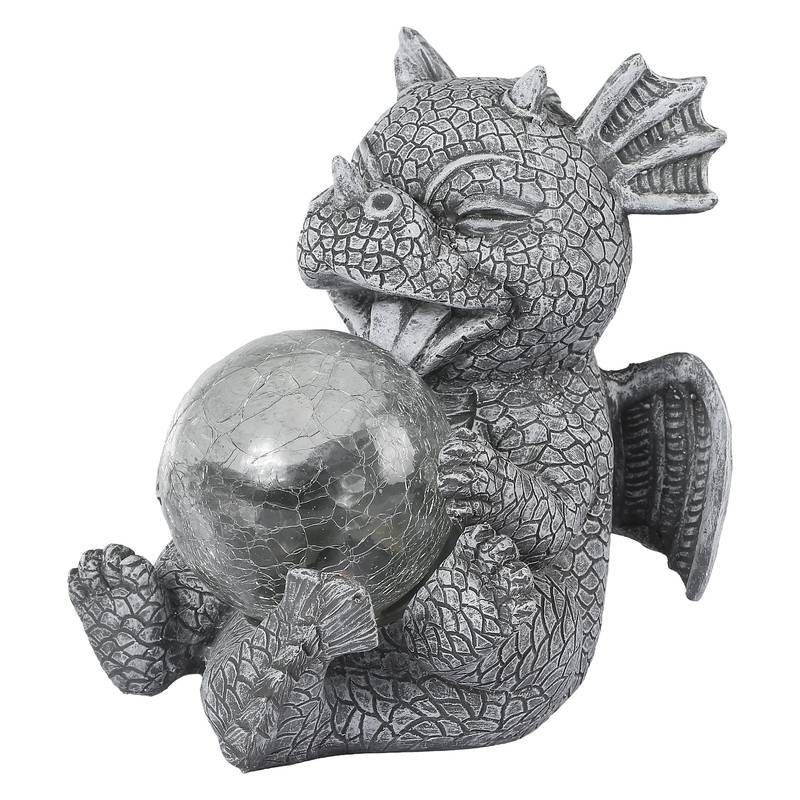 DrakoFang Bordlampe med Drageinspireret Design og Varm Stemningsbelysning