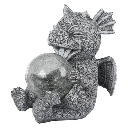 DrakoFang Bordlampe med Drageinspireret Design og Varm Stemningsbelysning