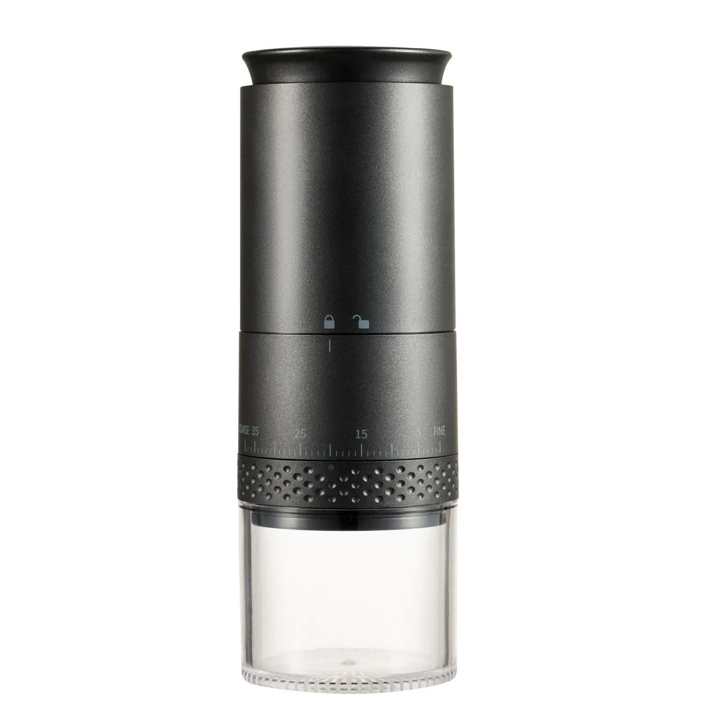 Elektrisk kaffekværn med justerbar kværn og USB-genopladeligt design