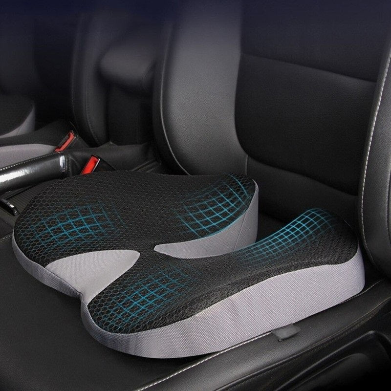 Ergonomisk Sædehynde i Memory Foam – Halebensstøtte og Komfort