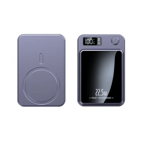 FasterCharge Pro Magnetisk Trådløs Powerbank 22,5 W Hurtigopladning MagSafe-oplader