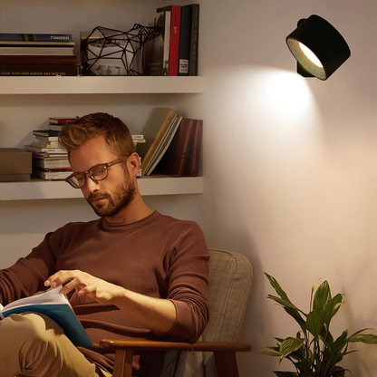 FlexiLamp Trådløs Genopladelig 360° LED Væglampe