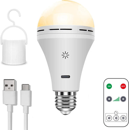FlexiLight Genopladelig LED Bordlampe med Trådløst Dæmpbart Design