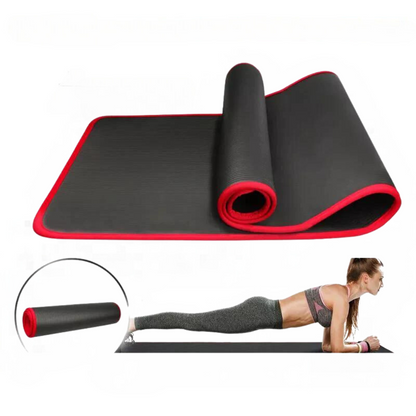 FlexiMat Ekstra Tyk Skridsikker Yogamåtte 10 mm