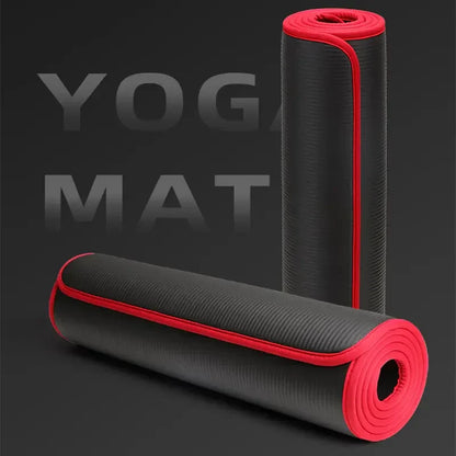 FlexiMat Ekstra Tyk Skridsikker Yogamåtte 10 mm
