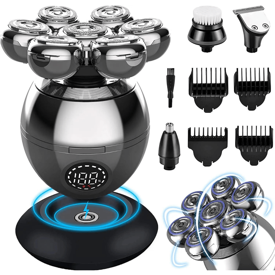 FlexiShave Pro 7D Elektrisk Barbermaskine til Glat og Behagelig Barbering