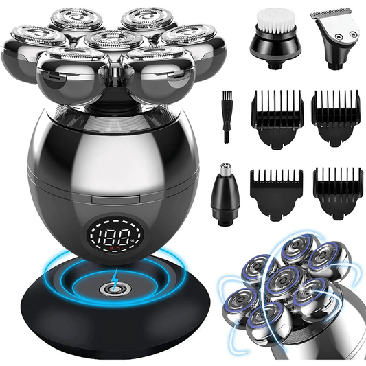 FlexiShave Pro 7D Elektrisk Barbermaskine til Glat og Behagelig Barbering