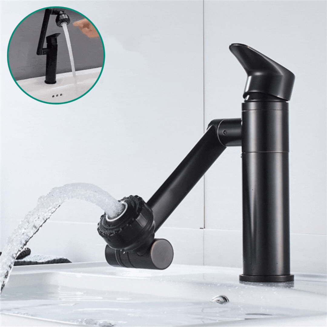 FlexiSpout 360° Fleksibel Håndvaskarmatur med 2 Strålefunktioner