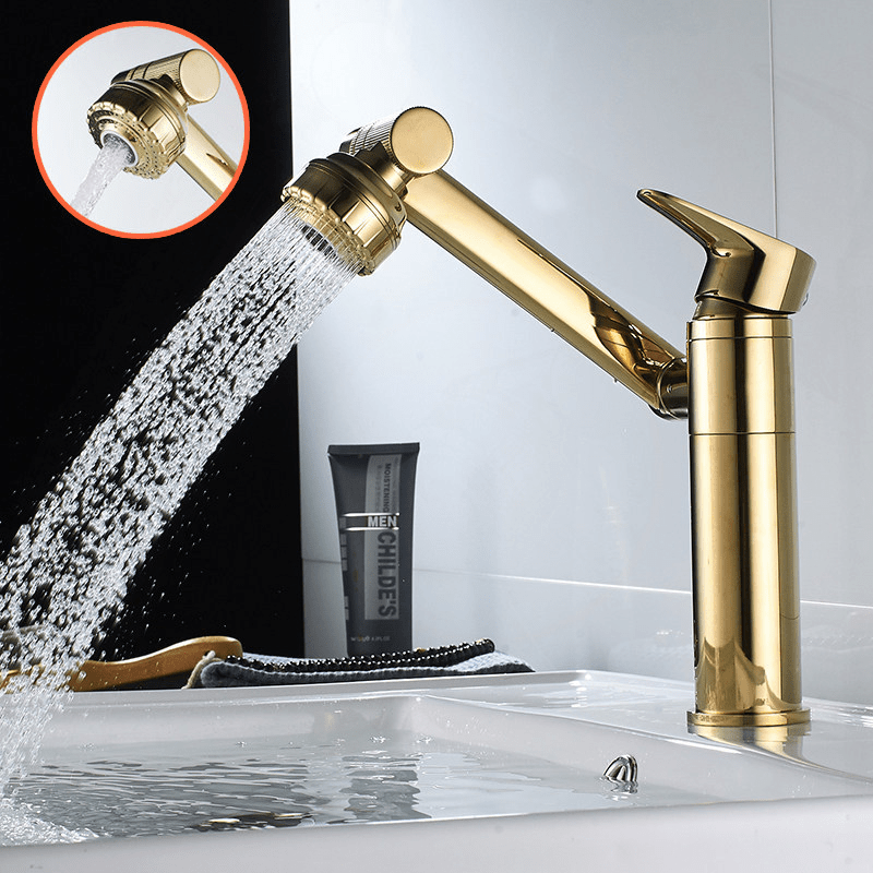 FlexiSpout 360° Fleksibel Håndvaskarmatur med 2 Strålefunktioner