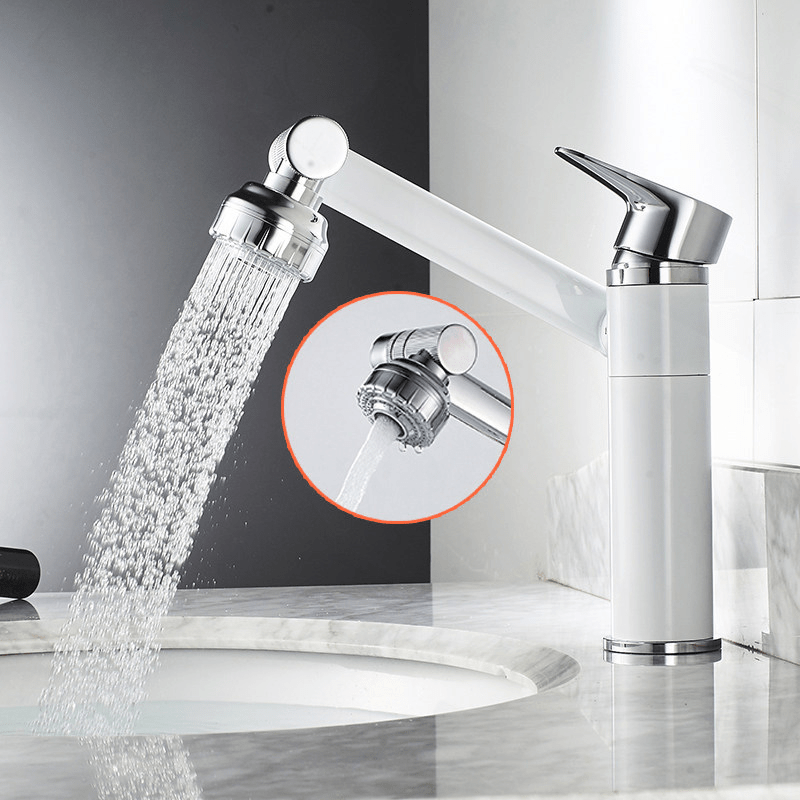 FlexiSpout 360° Fleksibel Håndvaskarmatur med 2 Strålefunktioner