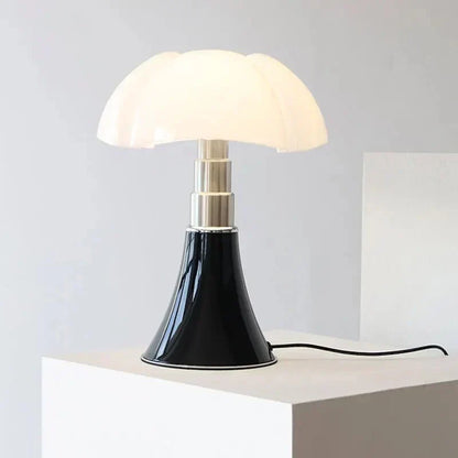 FloraLuxe Blomstret Bordlampe med Justerbar LED-Belysning