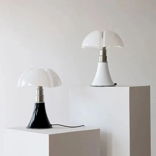 FloraLuxe Blomstret Bordlampe med Justerbar LED-Belysning