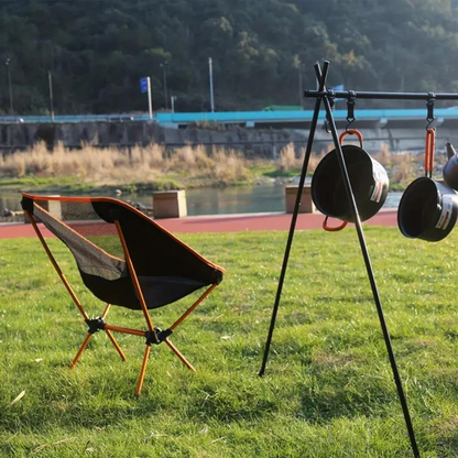 Sammenklappelig campingstol – let, bærbar og slidstærk