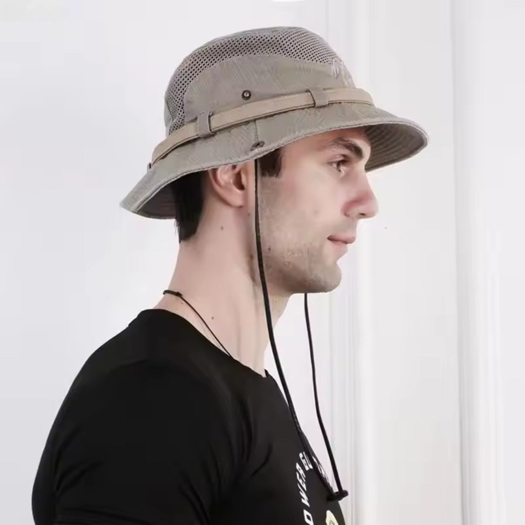 Outdoor Solhat – Let, Åndbar & UV-Beskyttende