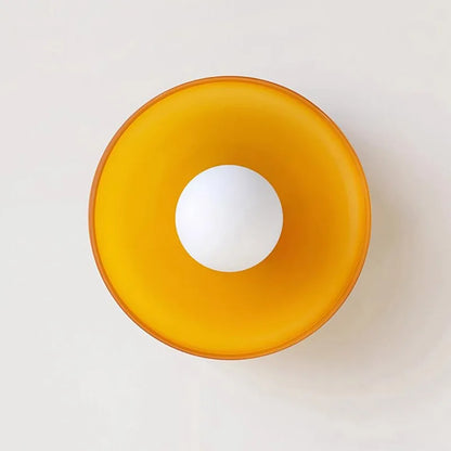 GlassGlow Nordisk Pendelloftlampe i Glas