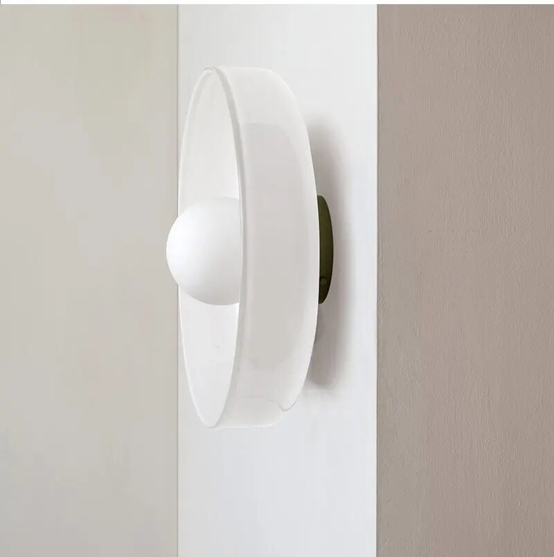 GlassGlow Nordisk Pendelloftlampe i Glas