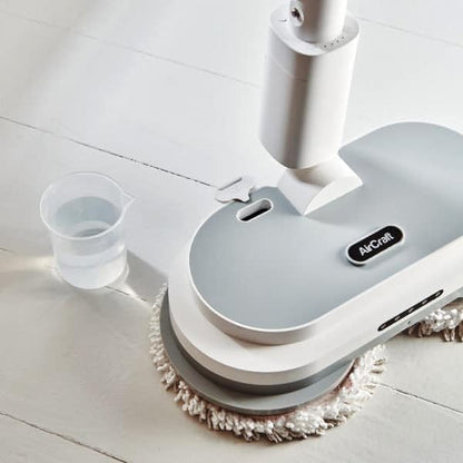 GlidePro ledningsfri elektrisk moppe med sprayfunktion og genanvendelige moppepuder