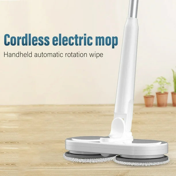 GlidePro ledningsfri elektrisk moppe med sprayfunktion og genanvendelige moppepuder