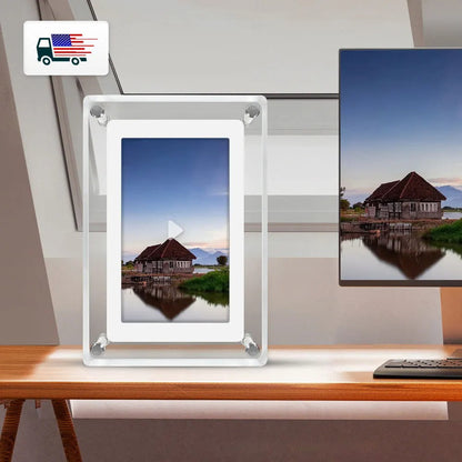 GlowFrame Digital Fotoramme HD Multimediedisplay