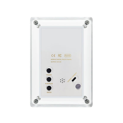 GlowFrame Digital Fotoramme HD Multimediedisplay