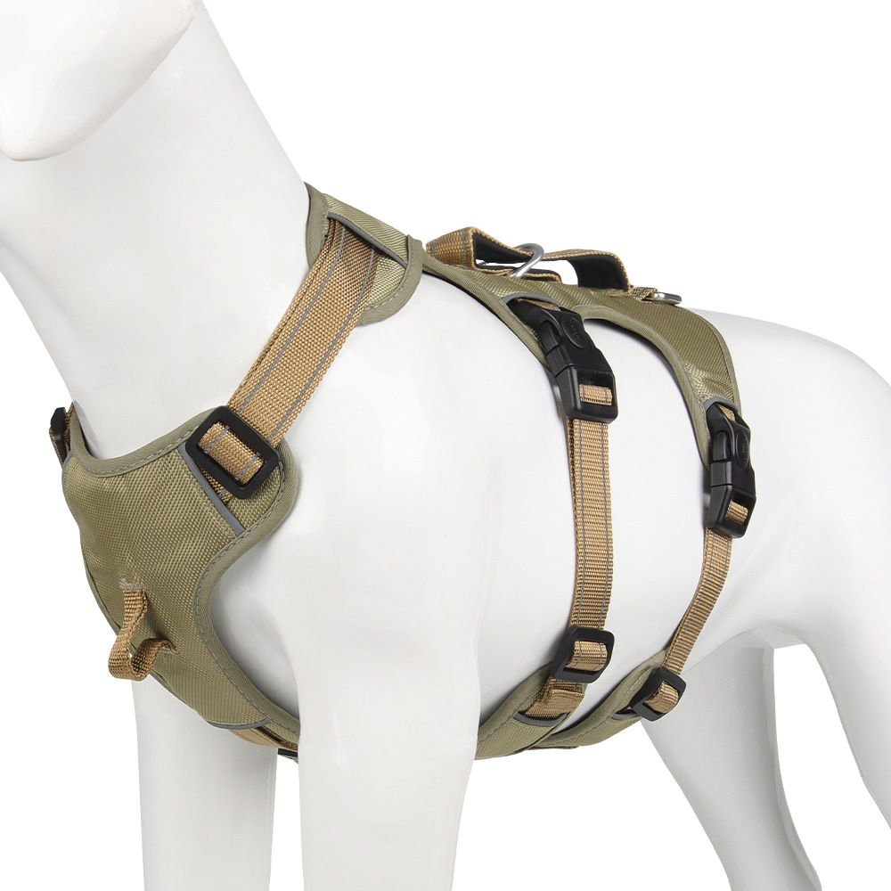 GripGuard Reflekterende Antitræk Hundesele med Justerbar og Sikker Pasform