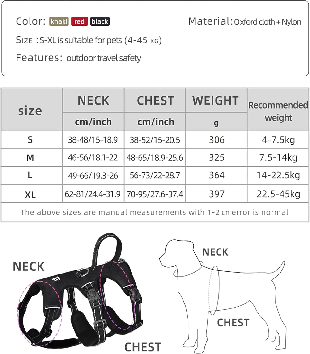 GripGuard Reflekterende Antitræk Hundesele med Justerbar og Sikker Pasform