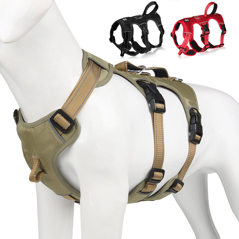 GripGuard Reflekterende Antitræk Hundesele med Justerbar og Sikker Pasform