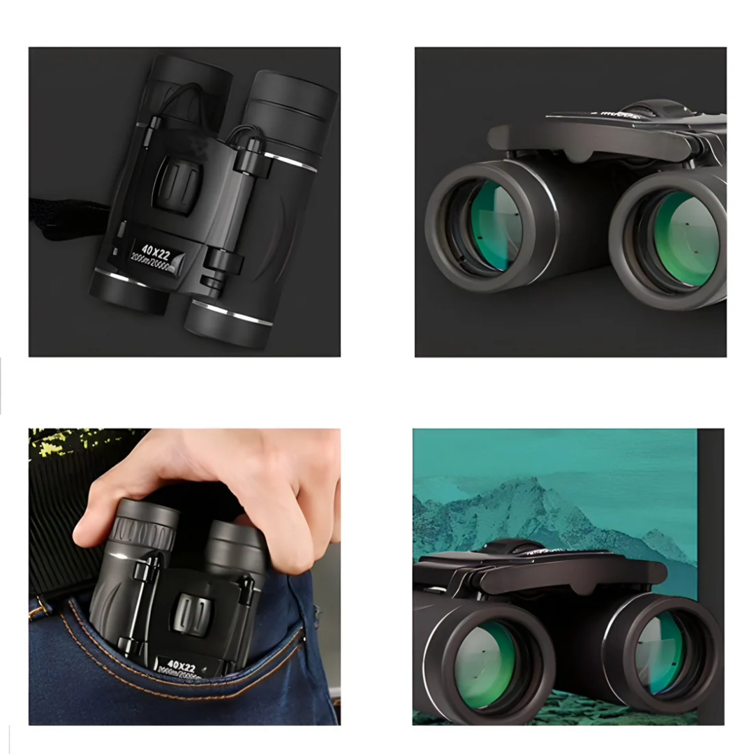 HD-kikkerter med lang rækkevidde – 40X zoom, ultraklar og let