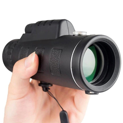 HD Monokikkert med Smartphoneholder og Stativ til Udendørs Observation