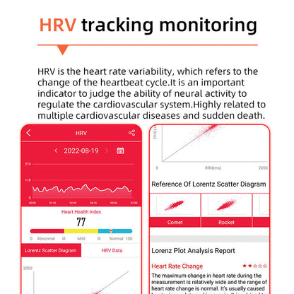 HealthGuard Pro Smartwatch med Fitnessmåling, Skridttæller og Søvntracking