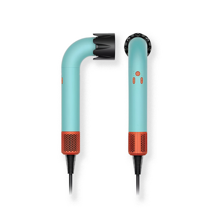 HairSonic Slim Let og Kompakt Hårtørrer med Præcisionsmundstykker til Hurtig Styling