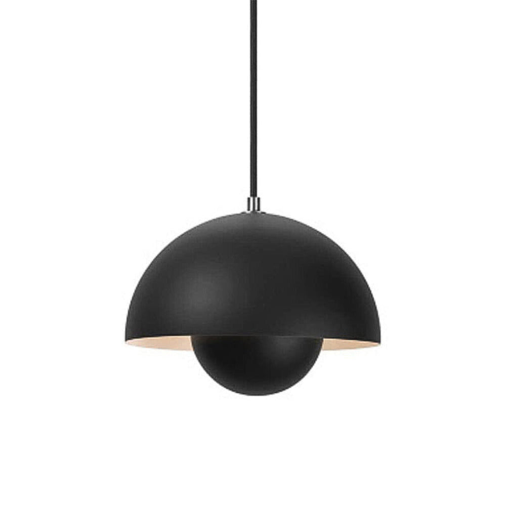 Halvcirkelformet Farverig Lysekrone i Moderne Skandinavisk Design